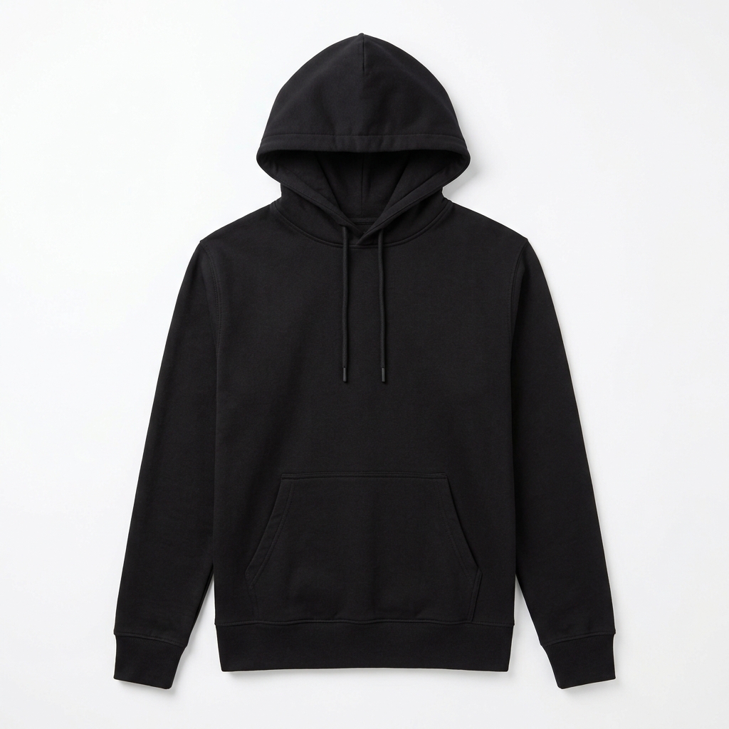 Black hoodie