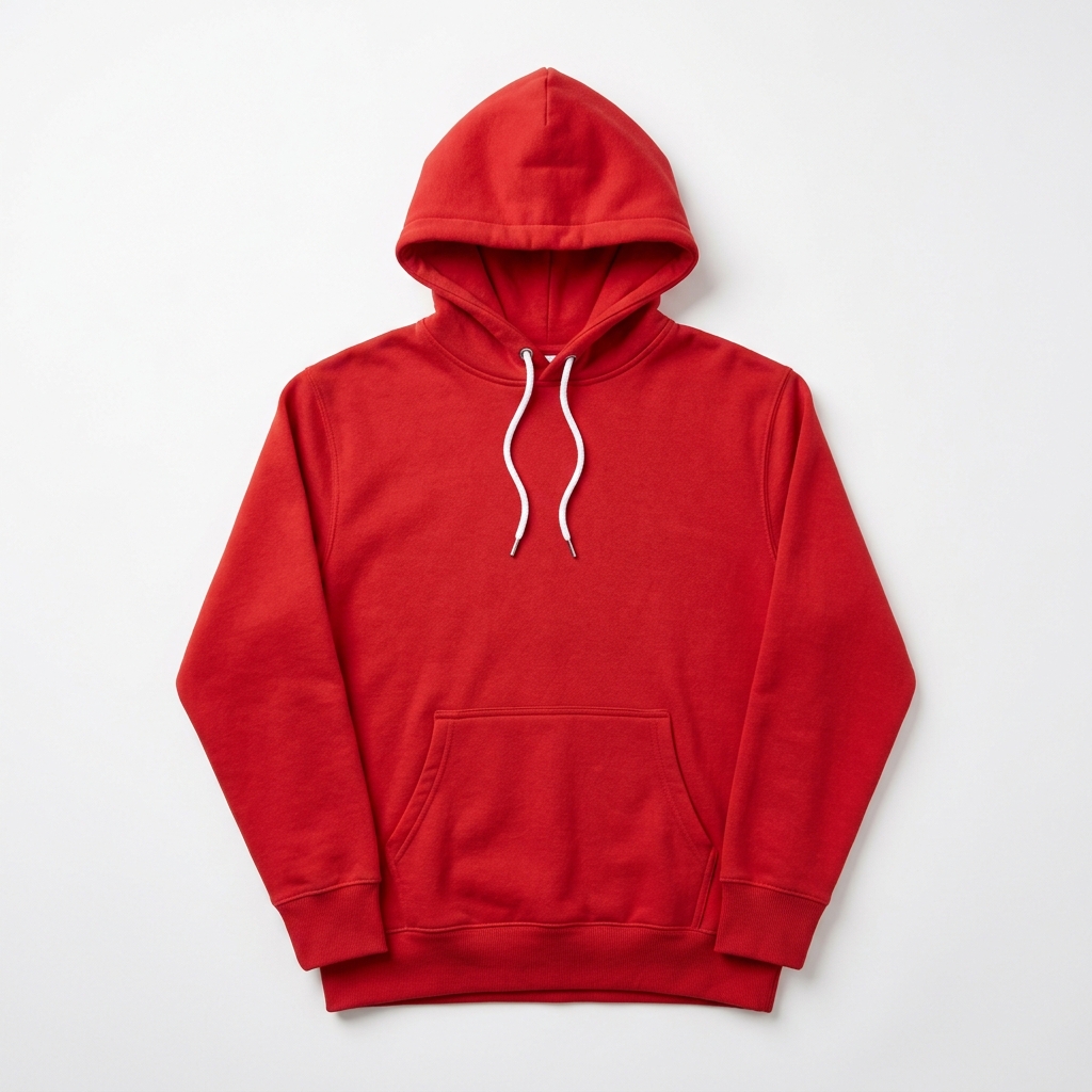 Red hoodie