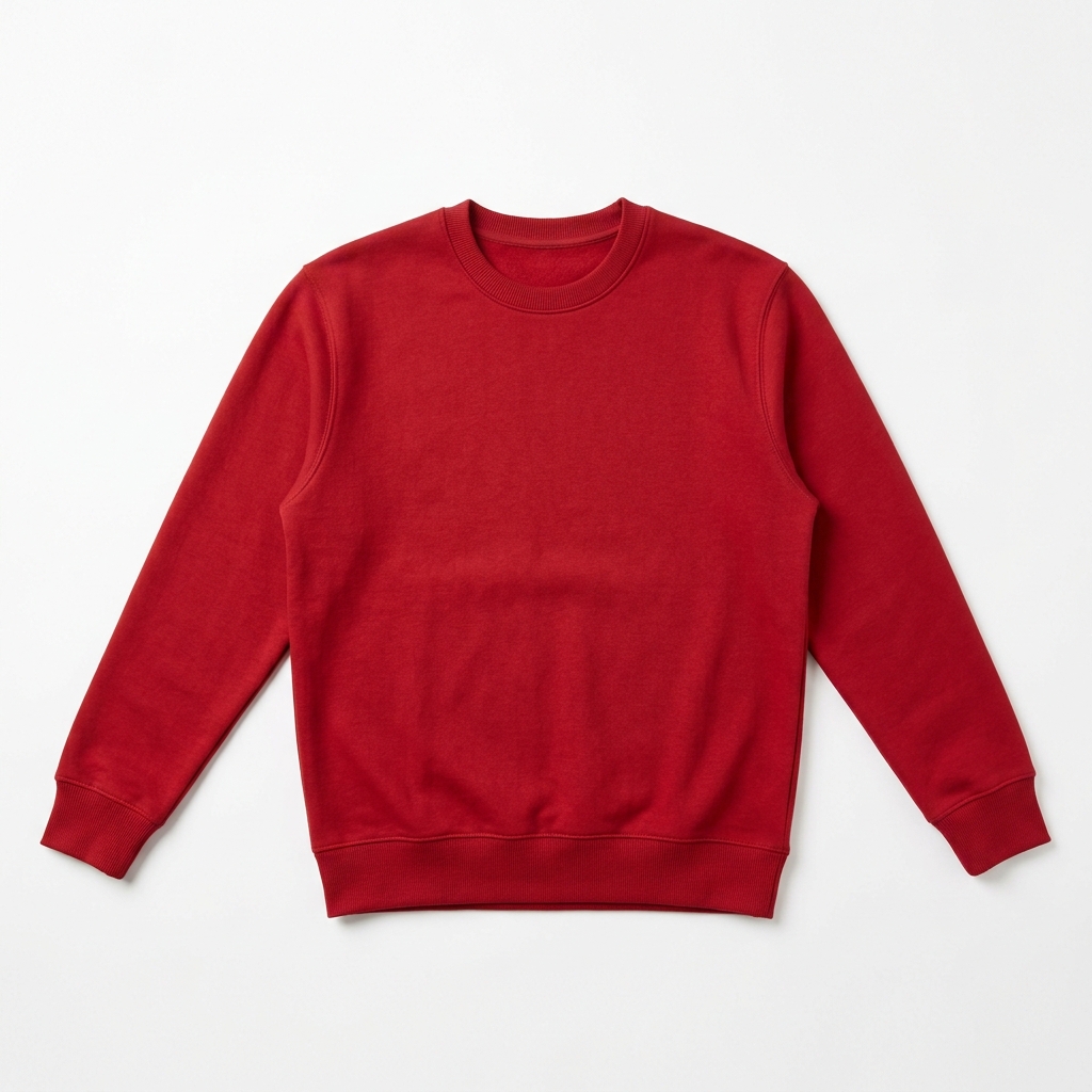 Red sweatshirt